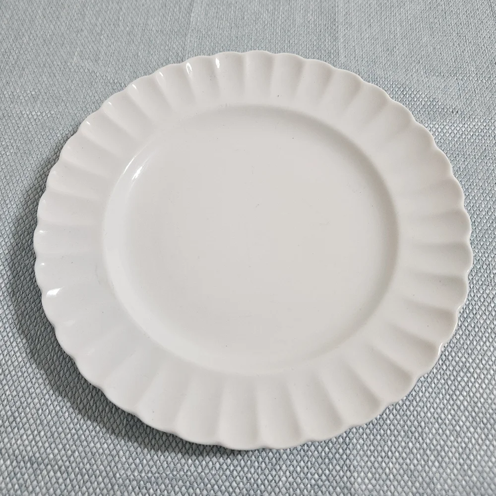 VTG Spode England (2) Chelsea White Salad Plates Discontinued 1985 8‎ Inch White